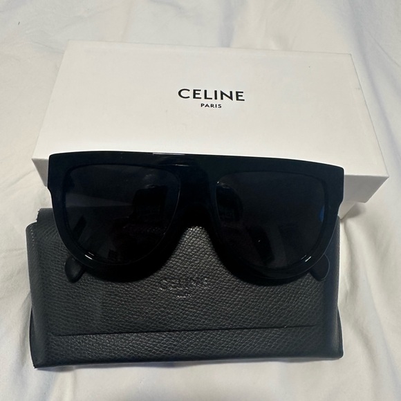 Celine Black and Gray Gradient Sunglasses - Picture 1 of 10